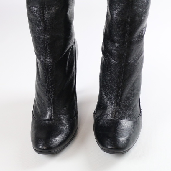 SOLD Gianni Bini Black High Heel Boots - Picture 6 of 8